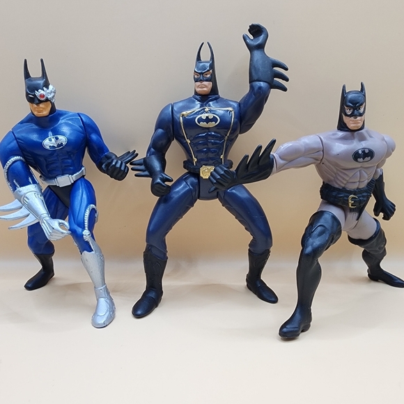 DC Other - 1994 DC Legends of Batman Cyborg Dark Rider Power Guardian 4.5" Kenner